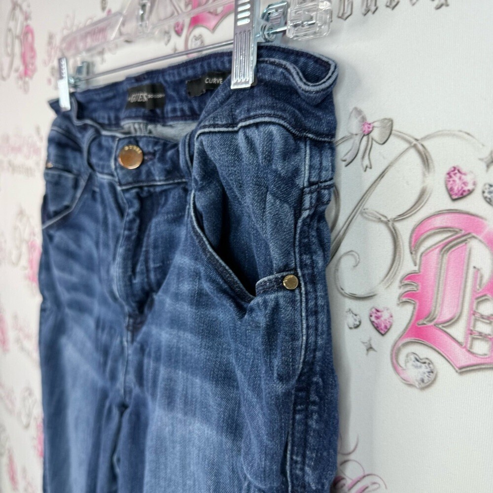 Guess jeans sexy curve dark wash Women's Dark Blue Skinny Jeans View 5